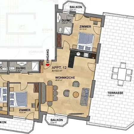 Philipp By A Casa Апартаменти Зельден